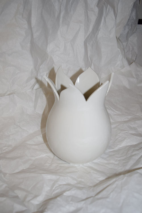 Märchenporzellan ® Vase bauchig ohne Frosch